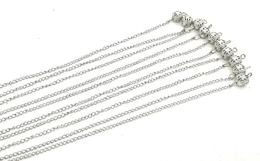 Edelstaal Slingerketting set van 10 stuks