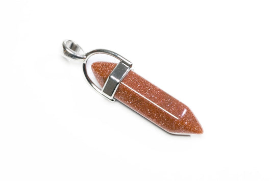 Gemstone Pendant - Gold Sandstone