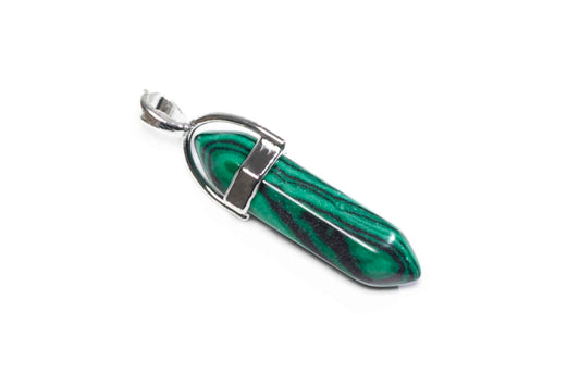 Gemstone Pendant - Malachite
