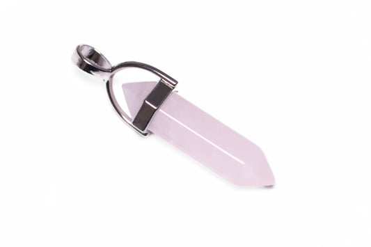 Gemstone Pendant - Rose Quartz