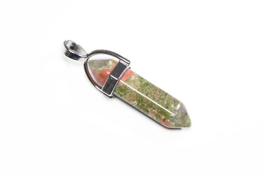 Gemstone Pendant - Unakite