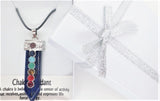 7 Chakra Gemstone Pendant Necklace (I) - Lapis Lazuli