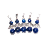 Angel Gemstone Pendant Set (5pcs) - Lapis Lazuli