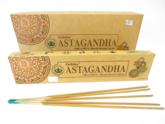 Goloka Astagandha Natural Masala Incense Sticks