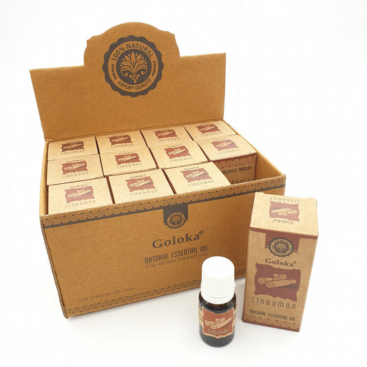 Goloka Natural Essential Oil-  Cinnamon (12pcs)