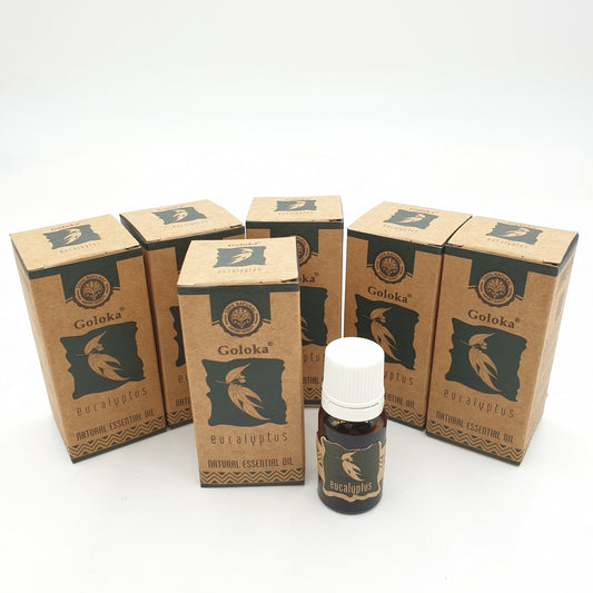 Goloka Natural Essential Oil - Eucalyptus (6 pcs)