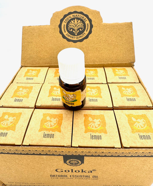 Goloka Natural Essential Oil - Lemon (6 pcs)