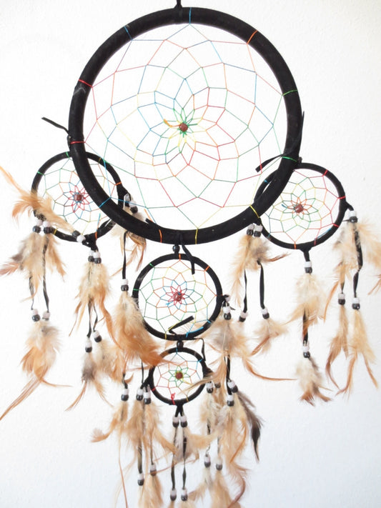 21cm Round Dreamcatcher 1 + 4 (6 pieces)