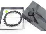 8mm Black Tourmaline Gemstone Bracelet – Gift Box Included