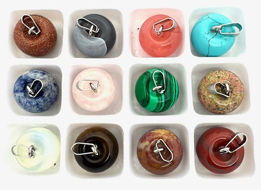 Wholesale - Gemstone Appel Pendant Set