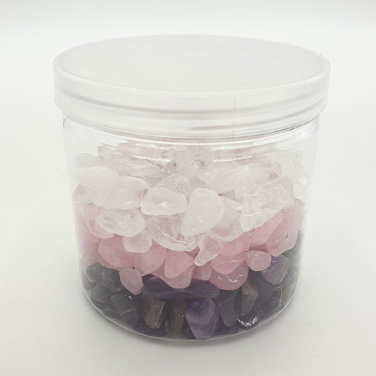Wholesale - Gemstone Cluster Golden Triangle 8-12mm