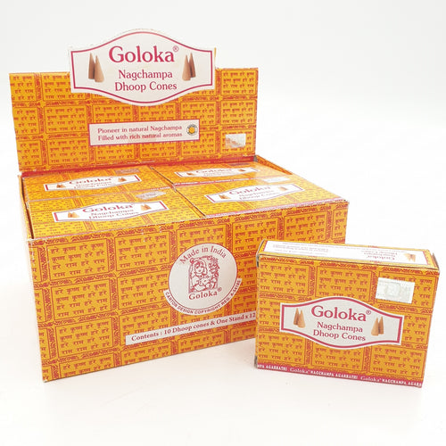 Goloka Incense Cones & Backflow Cones