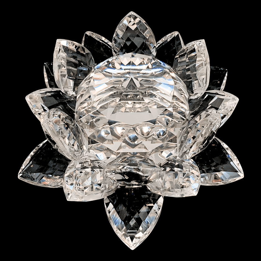 Wholesale Mixed Crystal Lotus on Standard XL