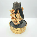 Meditation Led Lighting Buddha in Lotus Fountain Small (2292)