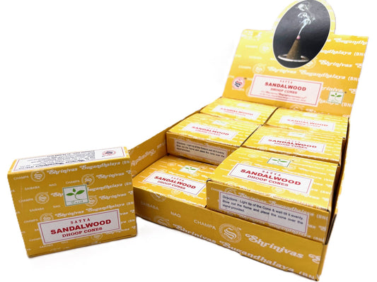 Satya Wierook Kegels - Sandalwood (Earth)