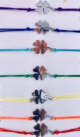 Adjustable 7 Chakra Clover Bracelets