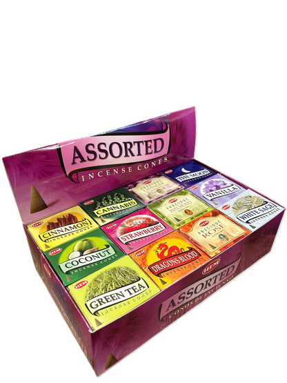 HEM Assortiment Wierookkegeltjes Set (48 stuks)