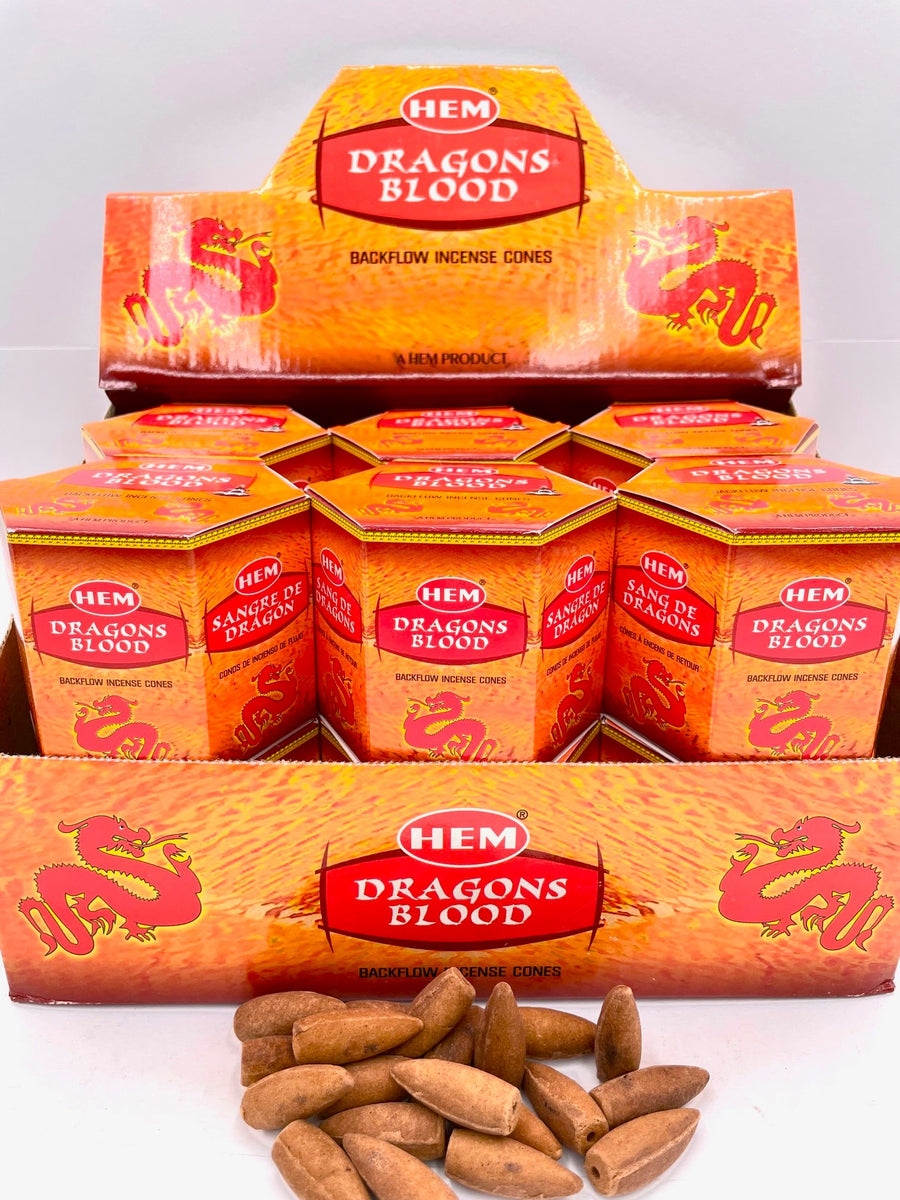 HEM Backflow Cones - Dragon Blood