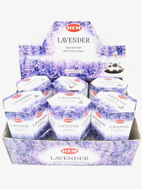 HEM Backfkow Cones -  Lavender