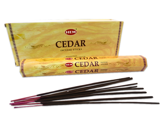 HEM Cedar Hexa Incense Sticks