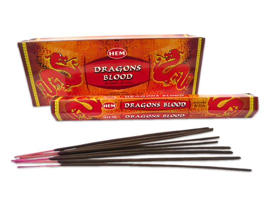 HEM Dragon Blood Hexa Incense Sticks