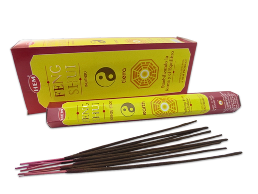 HEM Feng Shui Earth Hexa Incense Sticks