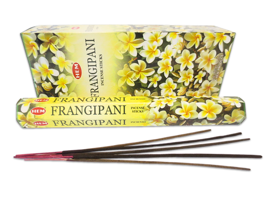 HEM Frangipani Hexa Incense Sticks