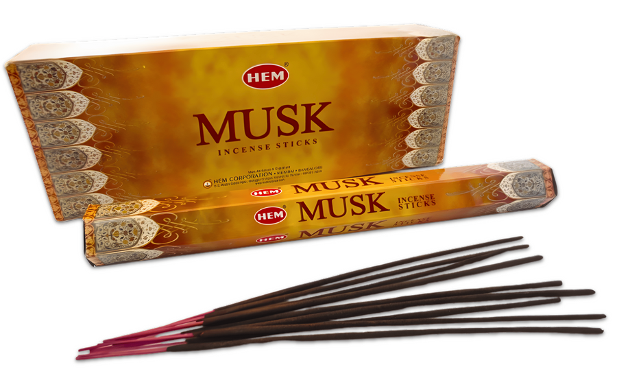 HEM Musk Hexa Incense Sticks