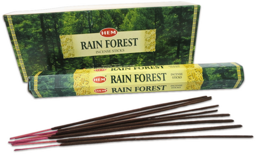 HEM Rain Forest Hexa Incense Sticks
