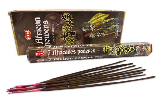 HEM 7 African Powers Hexa Incense Sticks