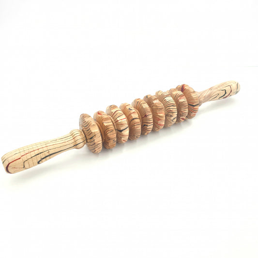 Wooden Back Massage Roller