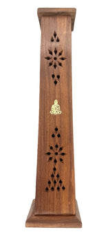 Houten Wierook Toren Luxe - Boeddha (2 stuks)