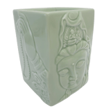 Jade Guanyin Hoofd Oliebrander Luxe