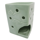 Jade Guanyin Hoofd Oliebrander Luxe