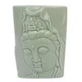 Jade Guanyin Hoofd Oliebrander Luxe