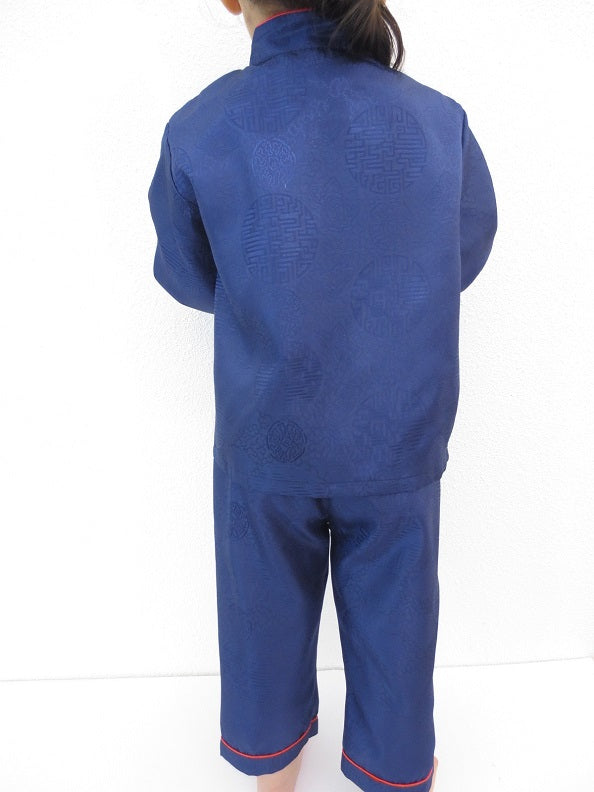 Kids kung fu suit blue size 2
