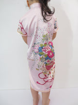 Girls Dress flowers pink