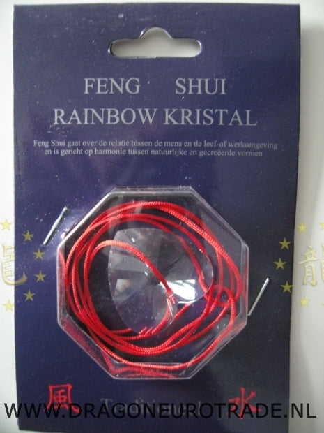 Feng Shui Rainbow Crystal - Heart
