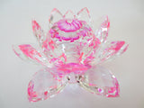 Crystal Lotus Purple 14 cm (Large)