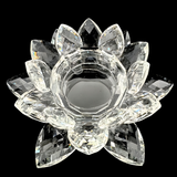 Crystal Lotus Tea Light 11 cm