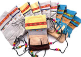 Leather pouch with chain (10 pieces)