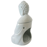 Licht blauwe meditatie Boeddha oliebrander luxe