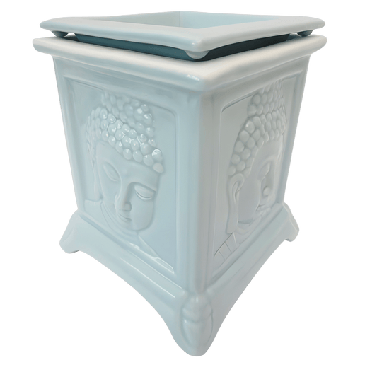 Light Blue Buddha Oil Burner Luxury