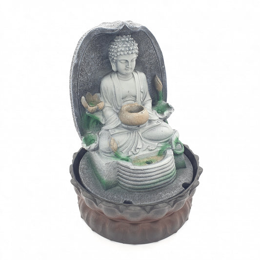 Meditation LED Lighting Buddha Fountain Small (16100)