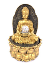 Meditation Led Lighting Buddha Golden Fountain Large (17037)