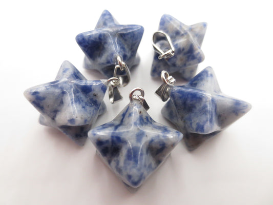 Gemstone Meteor Pendant - Rock Crystal (5 pieces)