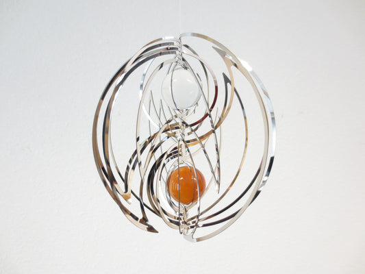 Mini Cosmo Yin Yang Amber (2pcs)