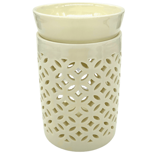 Oliebrander Wit met Kom