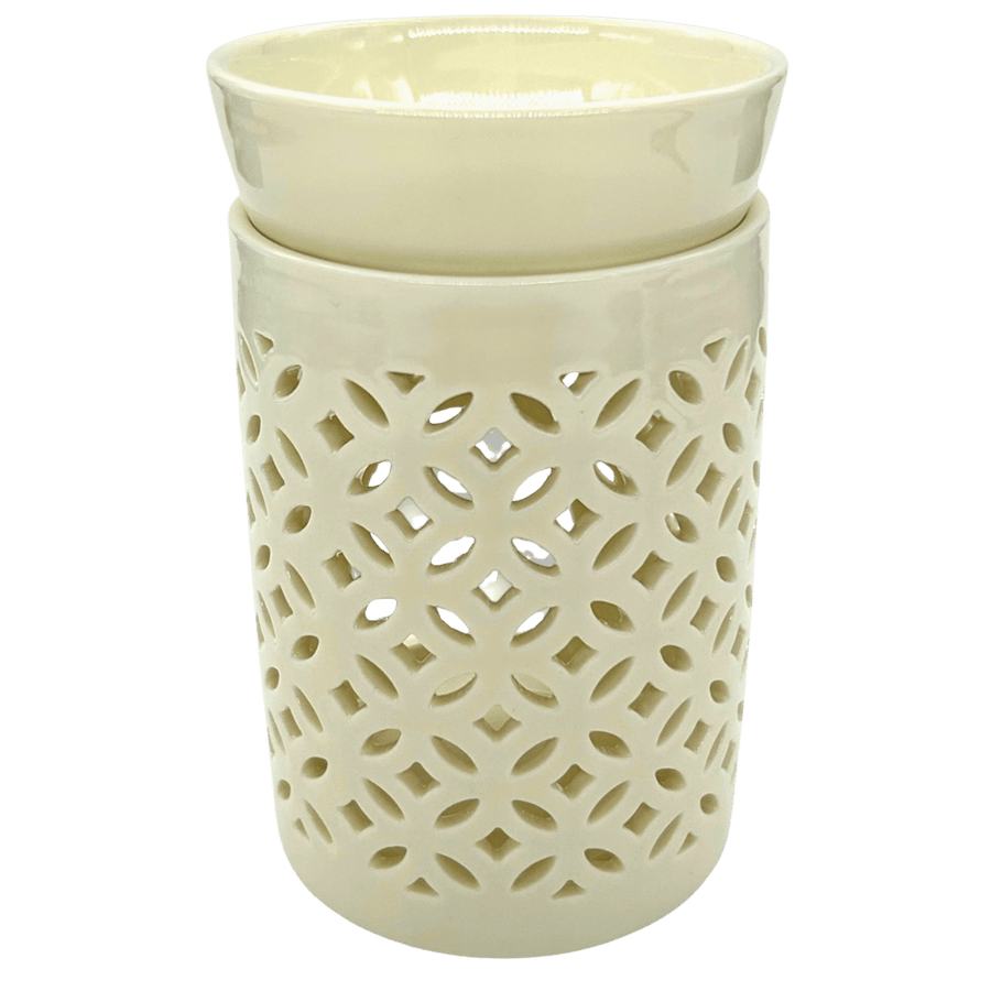 Oliebrander Wit met Kom