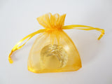 Organza Gift Bag 10 x 15 cm - Gold (100pcs)
